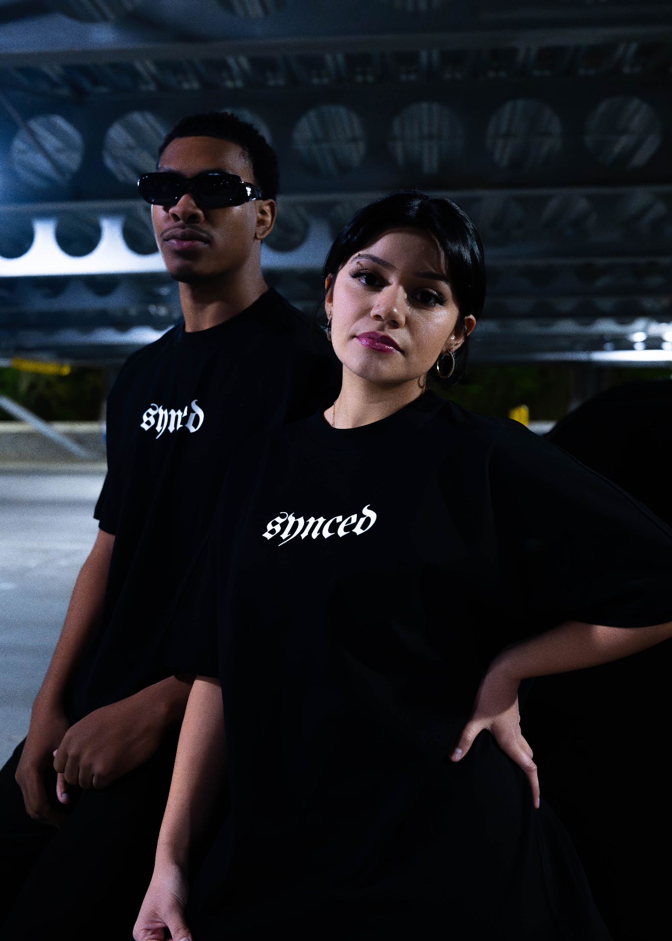 Synced Motorsports Core Tee front view