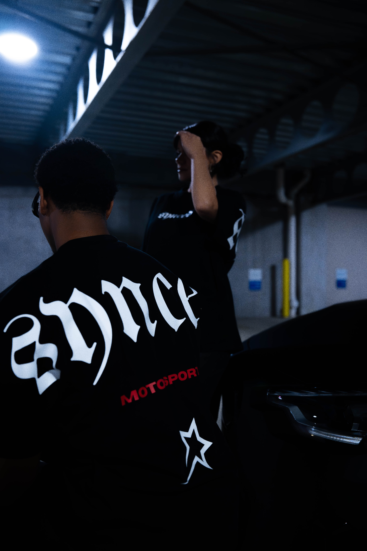 Synced Motorsports Core Tee lifestyle
